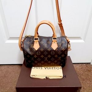 Louis Vuitton Speedy 25 Bandolier monogram